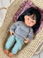 dziergany-sweterek-z-wloczki-dla-lalki-miniland-38-cm-szary-6.jpeg