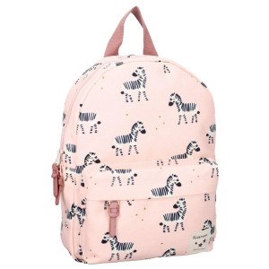Kidzroom Plecak dla dzieci To The Zoo Zebra Pink