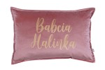 Malomi Poduszka welurowa  Delux  Blush Rose z personalizacją 