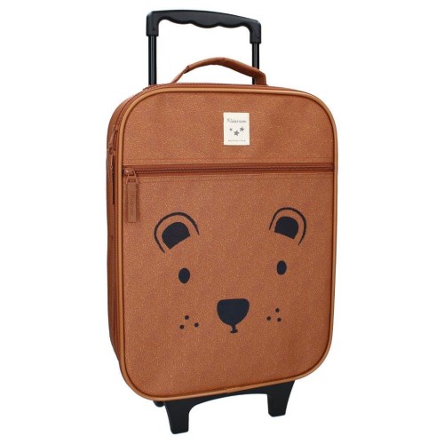 Walizka dla dzieci KIDZROOM Big Teddy Bear brown.jpg