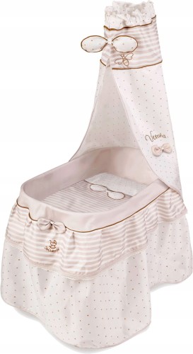 Łóżeczko dla lalek z baldachimem Verona DeCuevas Toys 51078-5.jpg