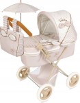 Wózek dla lalek  głęboki Verona z parasolem DeCuevas Toys 85078