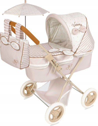 WÓZEK DLA LALEK Verona z parasolem DeCuevas Toys 85078-5.jpg