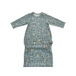 Malomi Pierwsza piżamka organic Apricot Petrol 