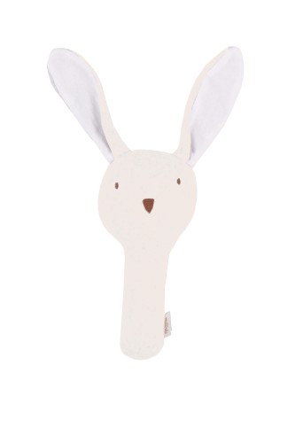 Grzechotka królik organic fleece cream.jpg