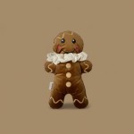 Przytulanka piernikowy ludzik z frotką Malomi