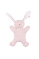 Przytulanka królik organic pink melange-malomi.jpg
