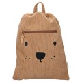 Worek plecak Beary Excited Brown KIDZROOM-3.jpg