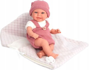 Hiszpańska lalka bobas 35 cm Munecas Arias ze śpiworkiem  60899