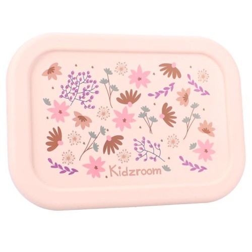 Lunchbox pojemnik silikon KIDZROOM Memories Flower.jpg