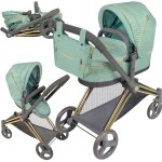 Wózek dla  lalek 3W1 głęboki i spacerowy DeCuevas Capriccio 81773