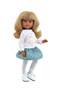 Hiszpańska lalka Paola  Reina ruchome stawy 32 cm Kim 04874
