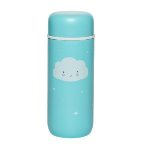 A Little Lovely Company Termos Błękitny Chmurka 200 ml 