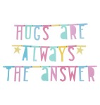 A Little Lovely Company Pastelowy baner z literek